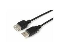 MicroConnect USB 2.0 - Rallonge de câble USB - USB (F) pour USB (M) - USB 2.0 - 10 cm - noir