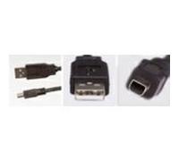 MicroConnect USB A - Mini USB B 4P 1,8 m M-M, USBAMB42