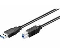 MicroConnect - Câble USB - USB Type B (M) pour USB type A (M) - USB 3.0 - 5 m - noir