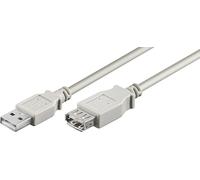 MicroConnect USB2.0 Extension A-A 0,5m M-F