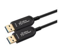 Microconnect USB3.0AA10BOP câble USB USB 3.2 Gen 1 (3.1 Gen 1) 10 m USB A Noir