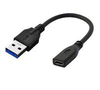 Microconnect USB3.0ACF02 câble USB USB 3.2 Gen 1 (3.1 Gen 1) 0,2 m USB A USB C Noir