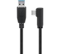 Microconnect USB3.1CA2A câble USB USB 3.2 Gen 2 (3.1 Gen 2) 2 m USB A USB C Noir