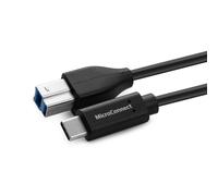 Microconnect USB3.1CB3 câble USB USB 3.2 Gen 1 (3.1 Gen 1) 3 m USB C USB B Noir