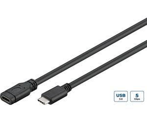 Microconnect USB3.1CC1.5EX câble USB USB 3.2 Gen 1 (3.1 Gen 1) 1,5 m USB C Noir
