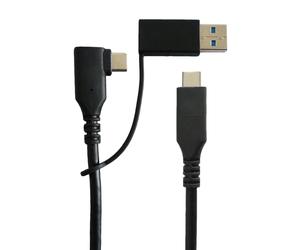 Microconnect USB3.1CC1MDE câble USB USB 3.2 Gen 1 (3.1 Gen 1) 1 m USB C Noir