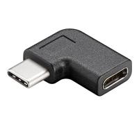 MicroConnect Adaptateur USB-C – USB-C to C Adapter 90? – USB3.1CCMF – Noir