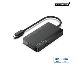 Microconnect USB3.1CCOM14 station d'accueil Avec fil USB 3.2 Gen 1 (3.1 Gen 1) Type-C Gris