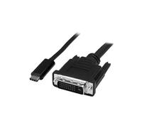 Microconnect usb3.1cdvi18b 1.8m usb c dvi-d noir câble vidéo et adaptateur Noir G