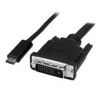 Microconnect usb3.1cdvi18b 1.8m usb c dvi-d noir câble vidéo et adaptateur Noir G