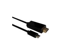 Microconnect usb3.1chdmi2 2m usb c hdmi noir câble vidéo et adaptateur Noir