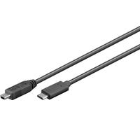 Microconnect usb3.1cmb505 0.5m usb c mini-usb b noir câble usb
