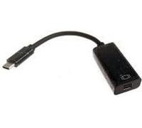 Microconnect USB3.1CMDPB 0.2m USB C Mini DisplayPort Noir Adaptateur de câble vidéo (USB3.1CMDPB)