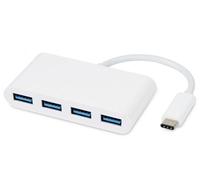 Microconnect USB3.1CUSB3 hub & concentrateur USB 3.2 Gen 1 (3.1 Gen 1) Type-C 5000 Mbit/s Blanc