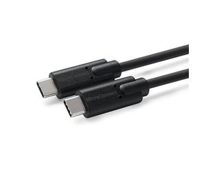 Microconnect USB3.2CC0.25 câble USB USB 3.2 Gen 2 (3.1 Gen 2) 0,25 m USB C Noir