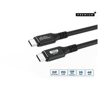 Microconnect USB3.2CC2 câble USB USB 3.2 Gen 2 (3.1 Gen 2) 2 m USB C Noir