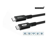 Microconnect USB4CC025-240W câble USB USB4 Gen 3x2 0,25 m USB C Noir