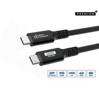 Microconnect USB4CC2-240W câble USB USB4 Gen 3x2 2 m USB C Noir