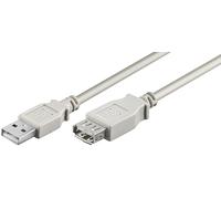 Microconnect USBAAF2 câble USB USB 2.0 1,8 m USB A Gris