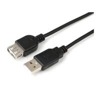 MicroConnect - Câble d'extension USB 2.0 mâle à femelle - 1,8 mètres - Pour transfert de données et charge - Jusqu'à 0,48 Gbit/s