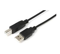 Microconnect USBAB03B câble USB USB 2.0 0,3 m USB A USB B Noir