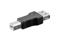 Microconnect USBAFB changeur de genre de câble USB B USB A Noir