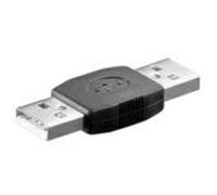 Microconnect usbamam Adaptateur de câble - Adaptateur pour câble (USB A, USB A, Noir, mâle/mâle)