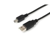 Microconnect USBAMB510 câble USB USB 2.0 10 m USB A Mini-USB B Noir