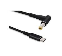 Microconnect USBC-DC-5A-12V changeur de genre de câble 5.5 x 2.5 mm Noir