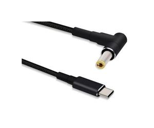 Microconnect USBC-DC-5A-20V changeur de genre de câble 5.5 x 2.5 mm Noir