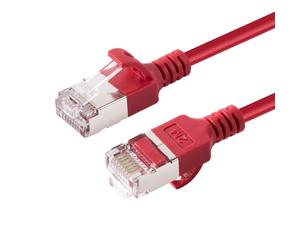 Microconnect V-FTP6A015R-SLIM câble de réseau Rouge 1,5 m Cat6 U/FTP (STP)