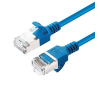 Microconnect V-FTP6A01B-SLIM câble de réseau Bleu 1 m Cat6a U/FTP (STP)