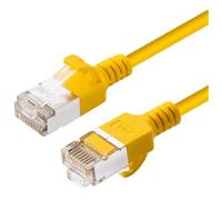 Microconnect V-FTP6A03Y-SLIM câble de réseau Jaune 3 m Cat6a U/FTP (STP)