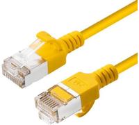 Microconnect V-FTP6A075Y-SLIM Câble réseau jaune 7,5 m Cat6a U/FTP (STP) (V-FTP6A075Y-SLIM)