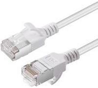 Microconnect V-FTP6A10W-SLIM Netzwerkkabel Weiß 10 m Cat6a U/FTP (STP) (V-FTP6A10W-SLIM)