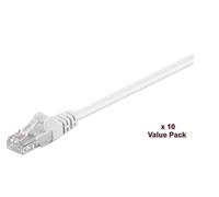 Microconnect V-UTP5005WVP câble de réseau Blanc 0,5 m Cat5e U/UTP (UTP)