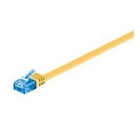Microconnect v-utp6 a01y-flat 1 m Cat6 a U/UTP (UTP) Yellow Networking Cable - Networking Cables (1 m, Cat6 a, U/UTP (UTP), RJ-45, RJ-45, Yellow)