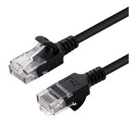 Microconnect V-UTP6005S-SLIM câble de réseau Noir 0,5 m Cat6 U/UTP (UTP)