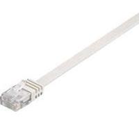 Microconnect - V-utp6015w-flat 1.5m cat6 u/utp (utp) color white - câble réseau (rj-45, rj-45, male/male, cat6, u/utp (utp), couleur blanche)