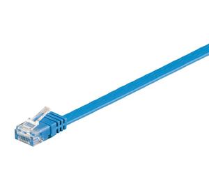 Microconnect V-UTP601B-FLAT câble de réseau Bleu 1 m Cat6 U/UTP (UTP)