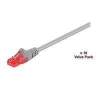 Microconnect V-UTP601VP câble de réseau Gris 1 m Cat6 U/UTP (UTP) Rond