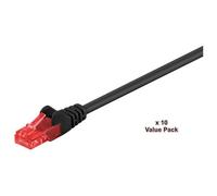 Microconnect V-UTP607SVP câble de réseau Noir 7 m Cat6 U/UTP (UTP) Rond