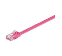 Microconnect V-UTP610PI-FLAT câble de réseau 10 m Cat6 U/UTP (UTP) Rose - Câbles de réseau (10 m, Cat6, U/UTP (UTP), RJ-45, RJ-45, Rose)