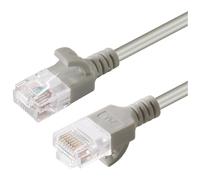 Microconnect V-UTP6A005-SLIM câble de réseau Gris 0,5 m Cat6a U/UTP (UTP)