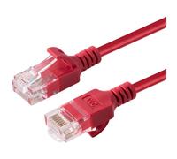 Microconnect V-UTP6A015R-SLIM câble de réseau Rouge 1,5 m Cat6a U/UTP (UTP)