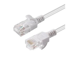 Microconnect V-UTP6A03W-SLIM câble de réseau Blanc 3 m Cat6a U/UTP (UTP)
