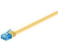 Microconnect V-UTP6A03Y-FLAT 3m Cat6a U/UTP (UTP) Jaune Câble réseau (V-UTP6A03Y-FLAT)