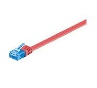 MicroConnect V-UTP6A05R-FLAT câble de réseau 5 m Cat6a U/UTP (UTP) Rouge - Câbles de réseau (5 m, Cat6a, U/UTP (UTP), RJ-45, RJ-45, Rouge)