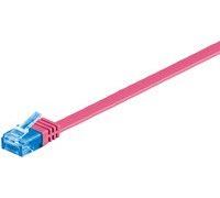 Microconnect V-UTP6A10PI-FLAT câble de réseau 10 m Cat6a U/UTP (UTP) Rose - Câbles de réseau (10 m, Cat6a, U/UTP (UTP), RJ-45, RJ-45, Rose)