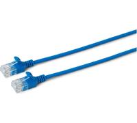 Microconnect W125628006 Câble réseau 1,5 m Cat6a U/UTP (UTP) bleu (V-UTP6A015B-SLIM)